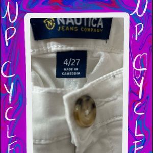 🤍WHITE NAUTICA JEANS 🤍 Size -4